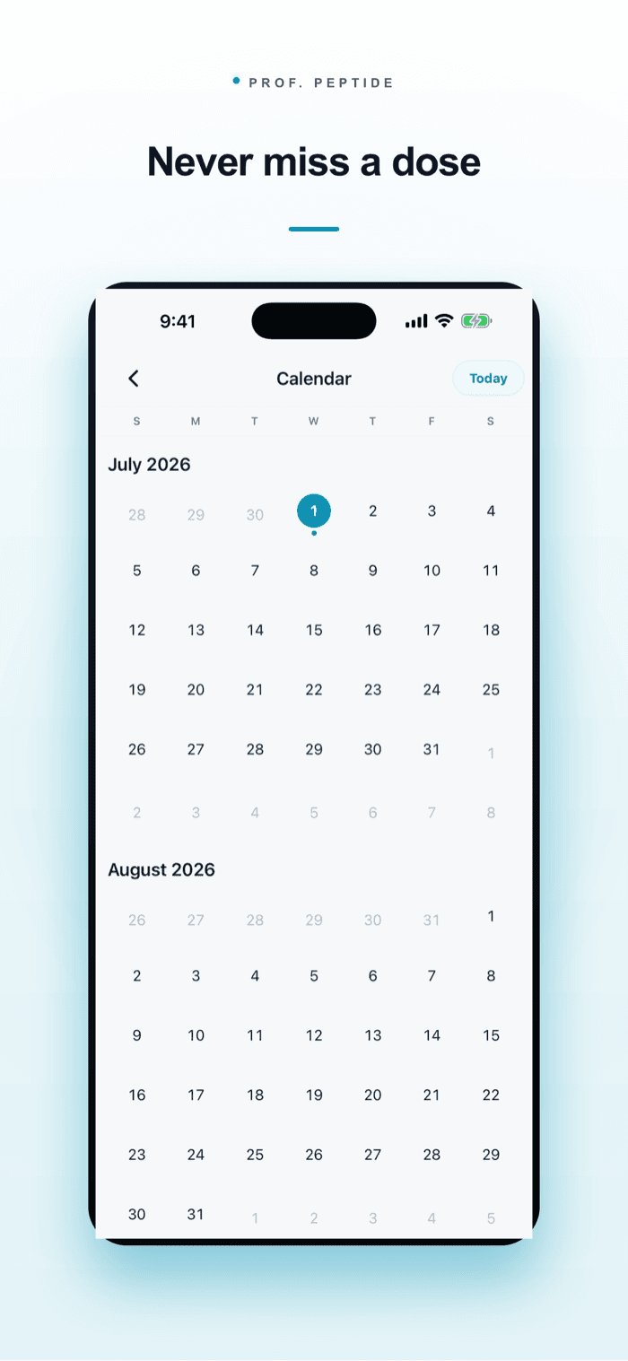 Dose logging with reminders